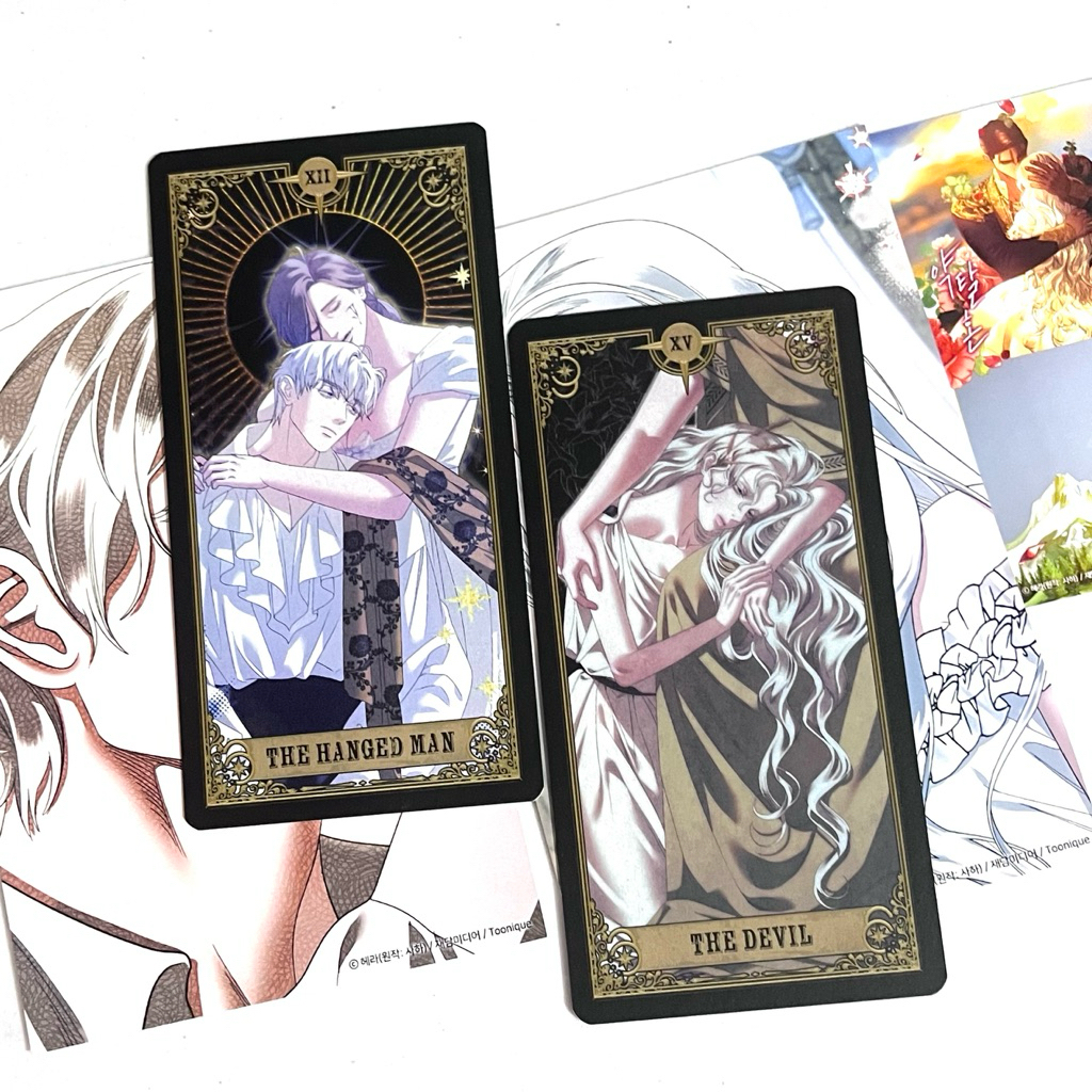 EACH — official merchandise  |  Tarot Cards Manhwa Predatory Marriage Leah