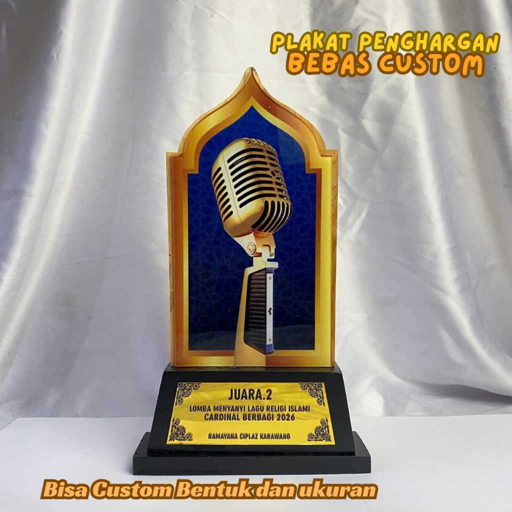 Custom Plakat Kejuaraan / piagam kejuaran