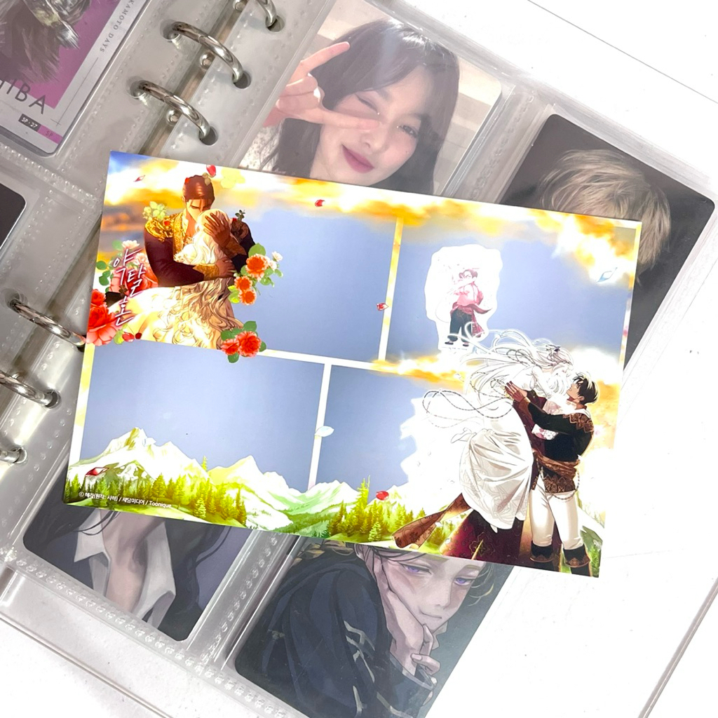 EACH — official merchandise  |  Event Toonique Photoframe Manhwa Predatory Marriage Leah & Ishakan