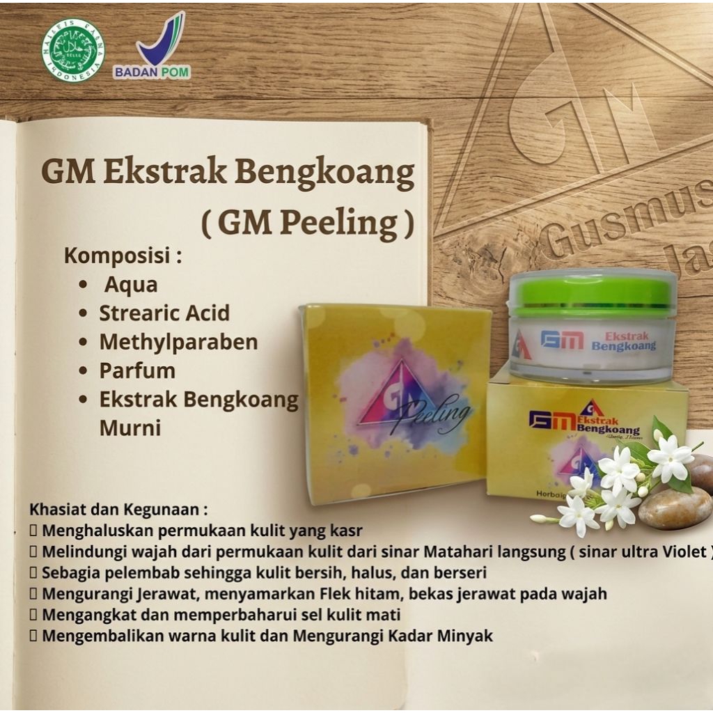 GM feeling/extra bengkoang/baik untuk perawatan kulit wajah/jerawat