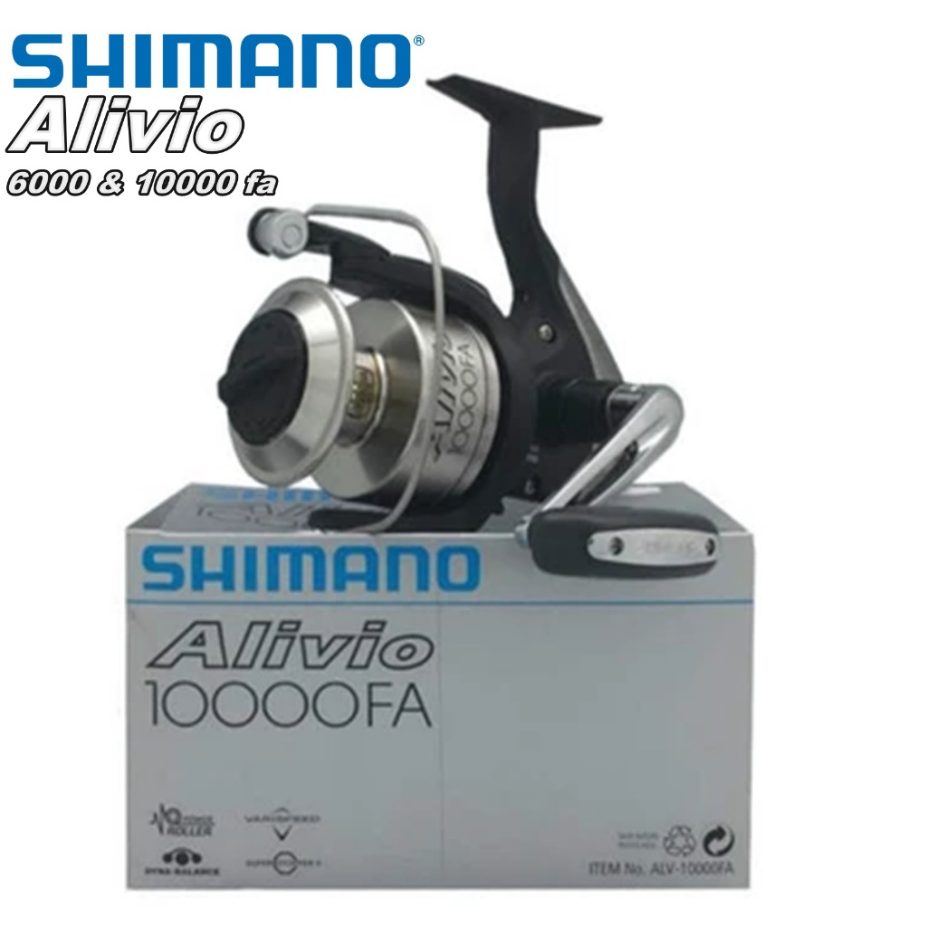 Reel Shimano ALIVIO 6000 dan 10000 FA Aluminium Spool