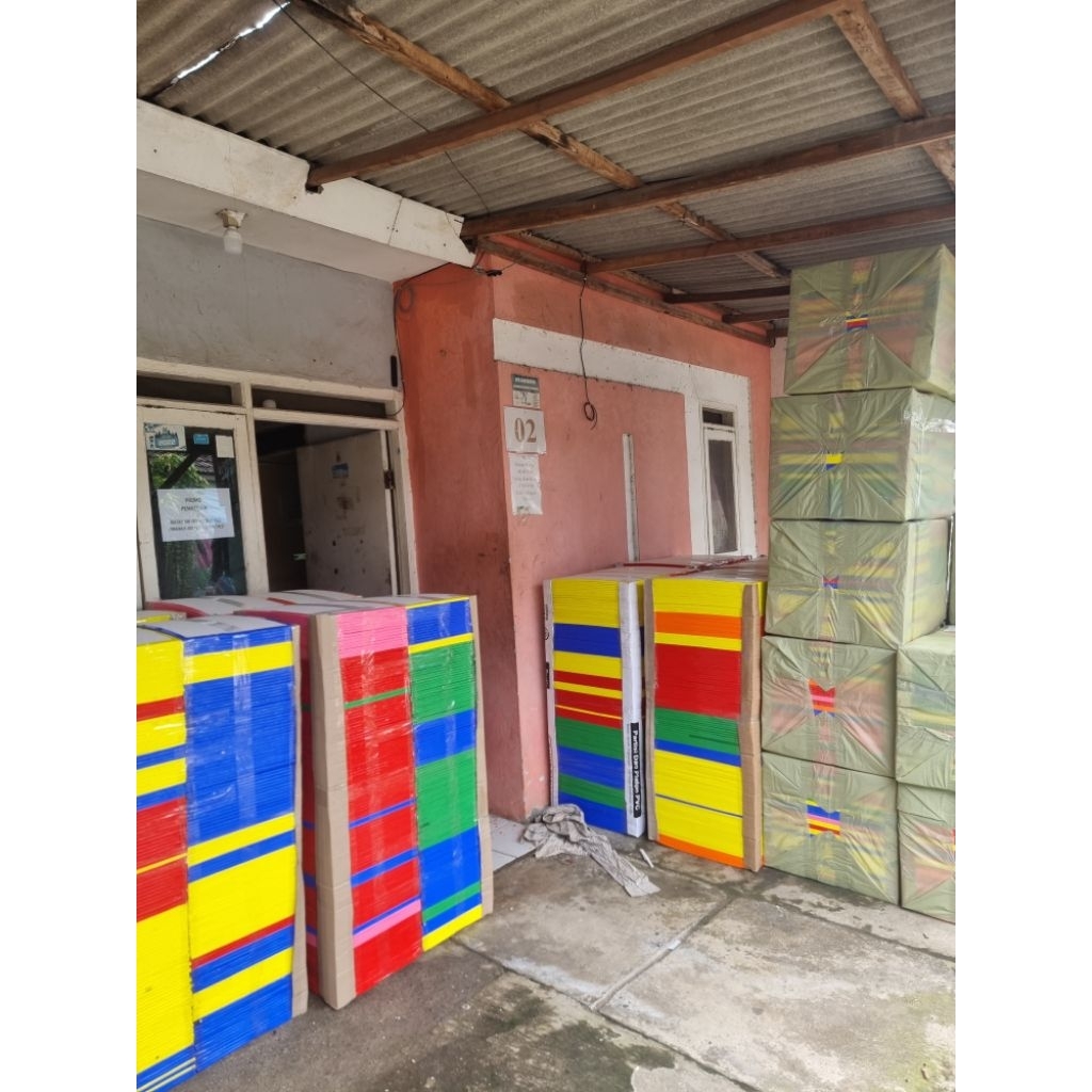 styrofoam lukis anak isi 100pcs ukuran 33x50x1