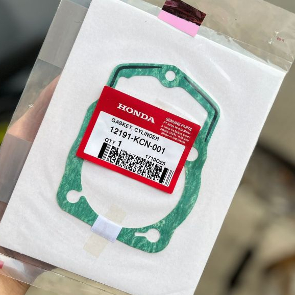 Paking Blok Seher Paking Blok Gasket Cylinder KCN GL Pro Neotech Megapro Tiger ORIGINAL HONDA