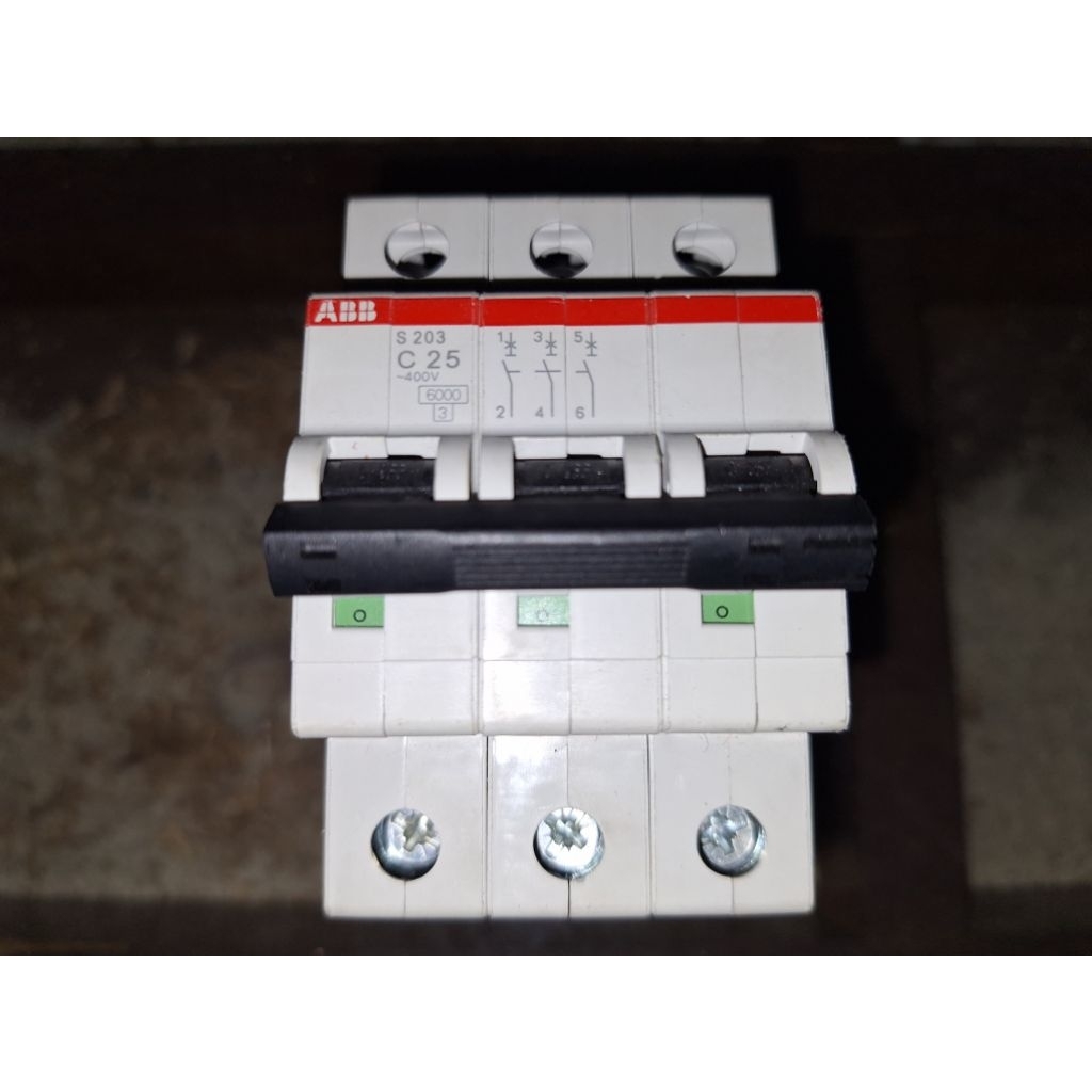 Mcb 3phase ABB Type S 203