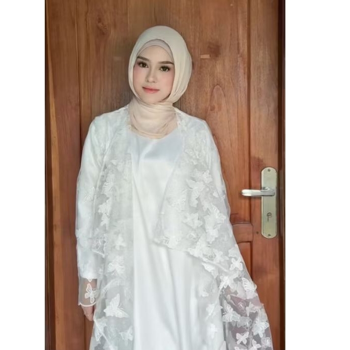 outer abaya butterfly's by molu.id