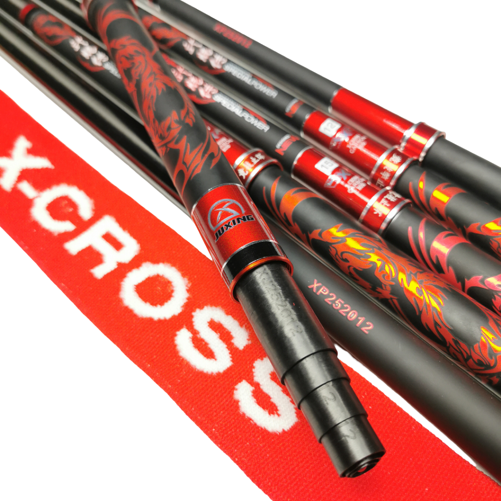 X-CROSS Joran Tegek JUXING Carbon 450 Cm Dengan Sarung