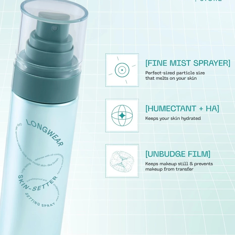 Wardah Longwear Skin-Setter Setting Spray