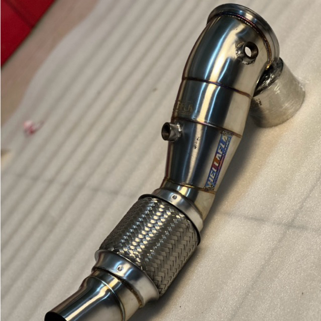 DOWNPIPE BMW F30 N20 FULL STAINLESS BY HELLAFLA EXHAUST