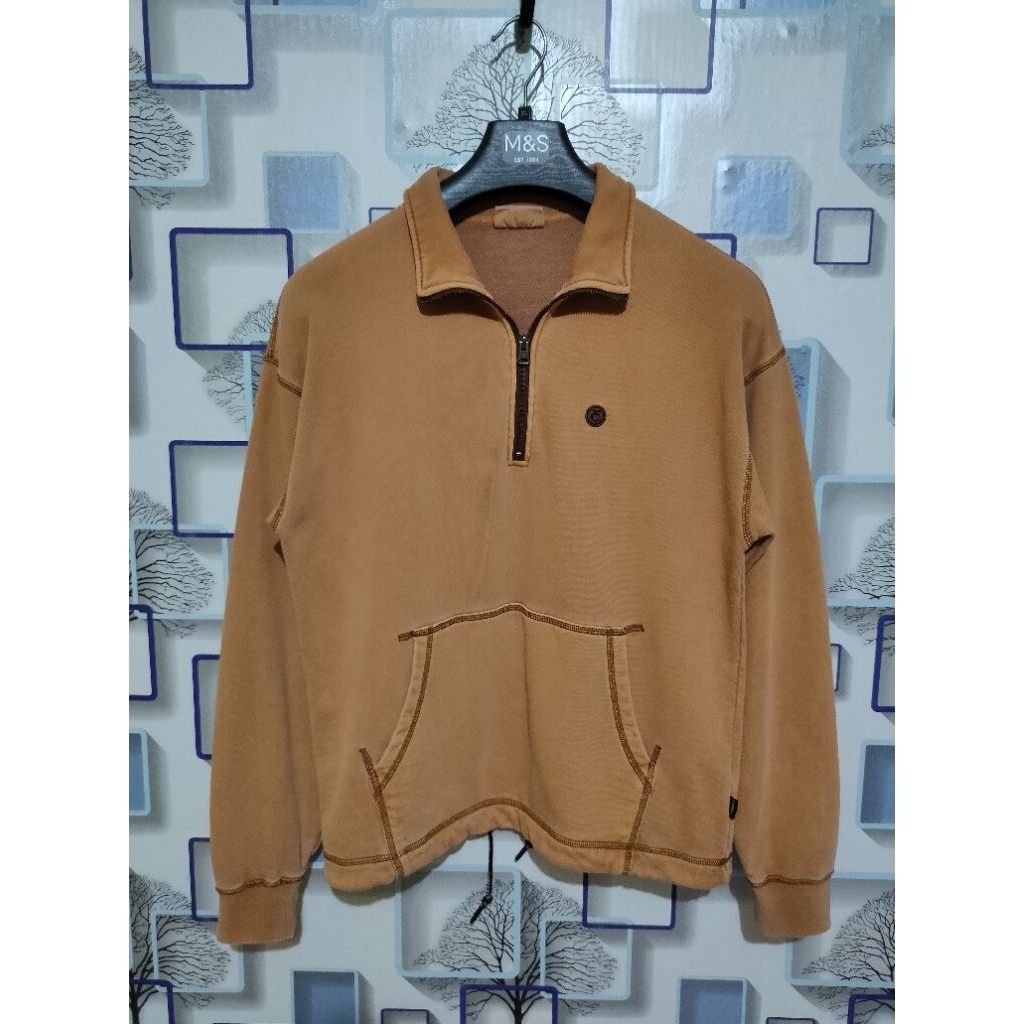 crewneck covernat half zip