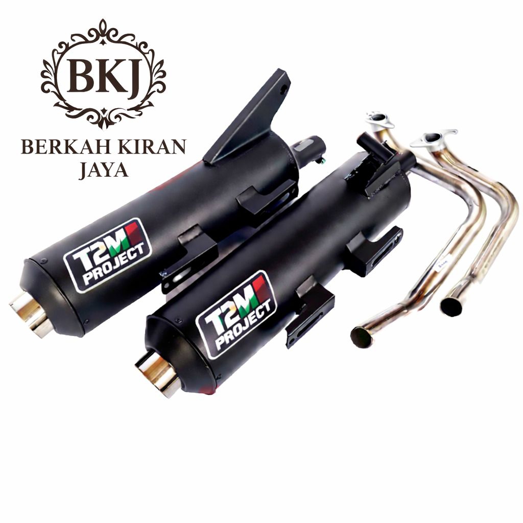 Terlaris knalpot standar racing TZM PROJECT fullset bass adem; beat fi, beat street, beat karbu, bea