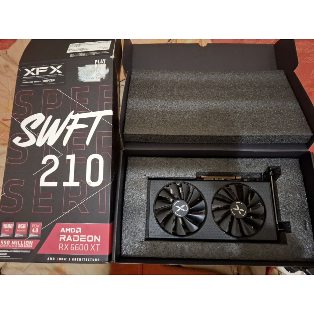 VGA AMD RADEON XFX RX 6600 XT 8GB GDDR6