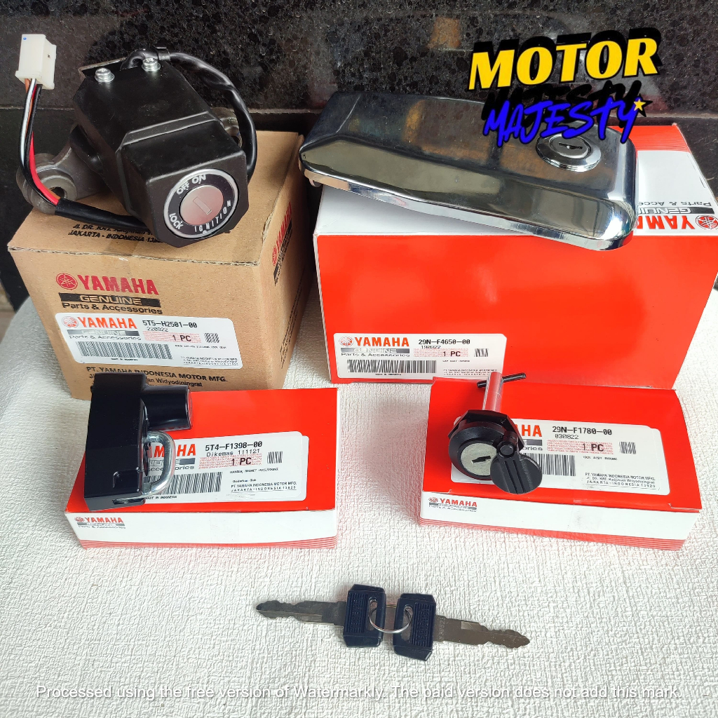 KUNCI KONTAK SET RX KING TUA RXK RXS ORIGINAL YAMAHA GENUINE PART YGP
