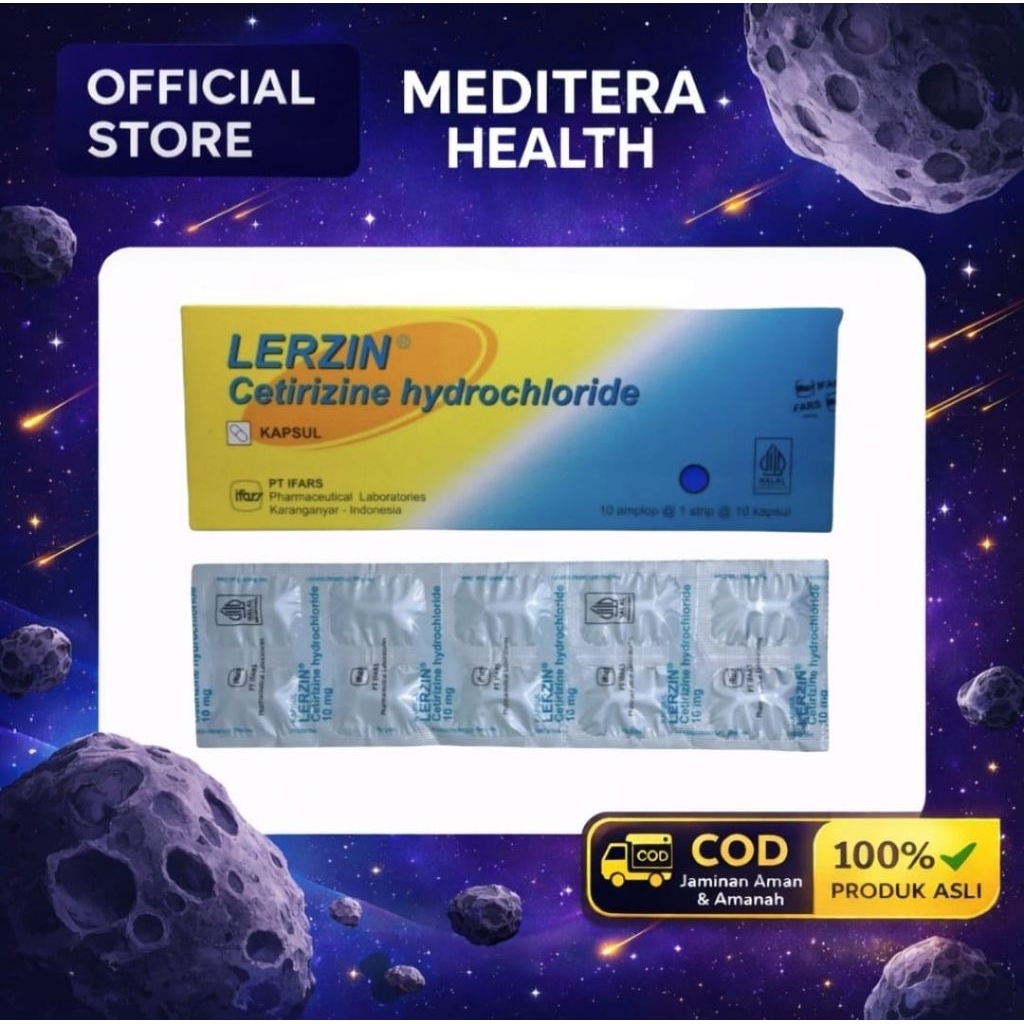 LERZIN BOX @ 10 STRIP @ 100 TABLET