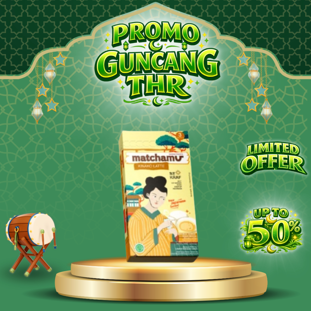 Matchamu Minuman Serbuk Teh Hijau 72gr Box of 3