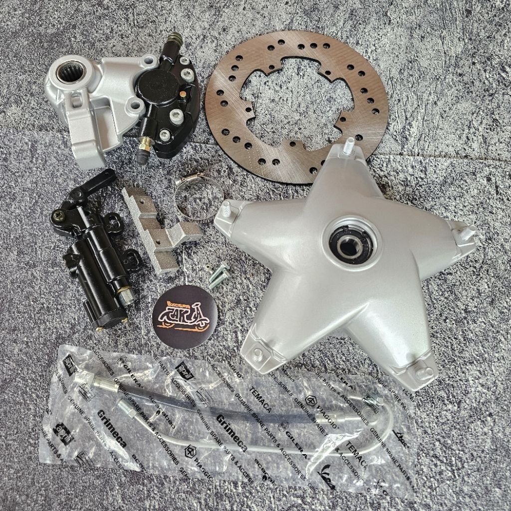 Discbrake Cakram Set Vespa Master Bawah Vespa New Px Excel Exclusive Spartan Temaca Grimeca Terminat