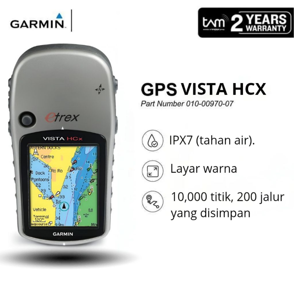 GPS Garmin Etrex Vista Hcx / GPS Garmin Etrex Vista Hcx Bekas