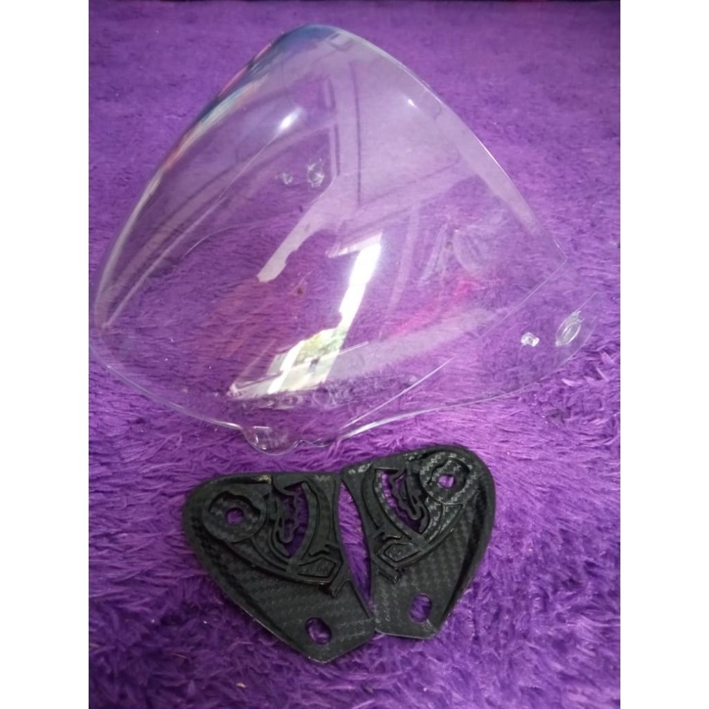 Visor Helm Kaca KYT Kyoto Kaca Helm Kyt kyoto KBS Kyoto Kaca + Rachet