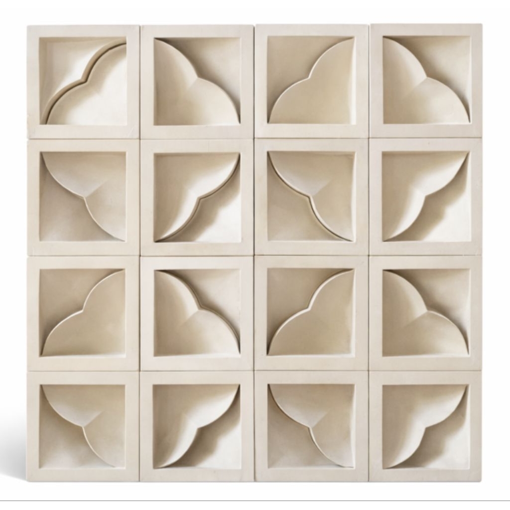 Roster beton Minimalis Motif Walet 2 Sisi modern & antik kualitas super