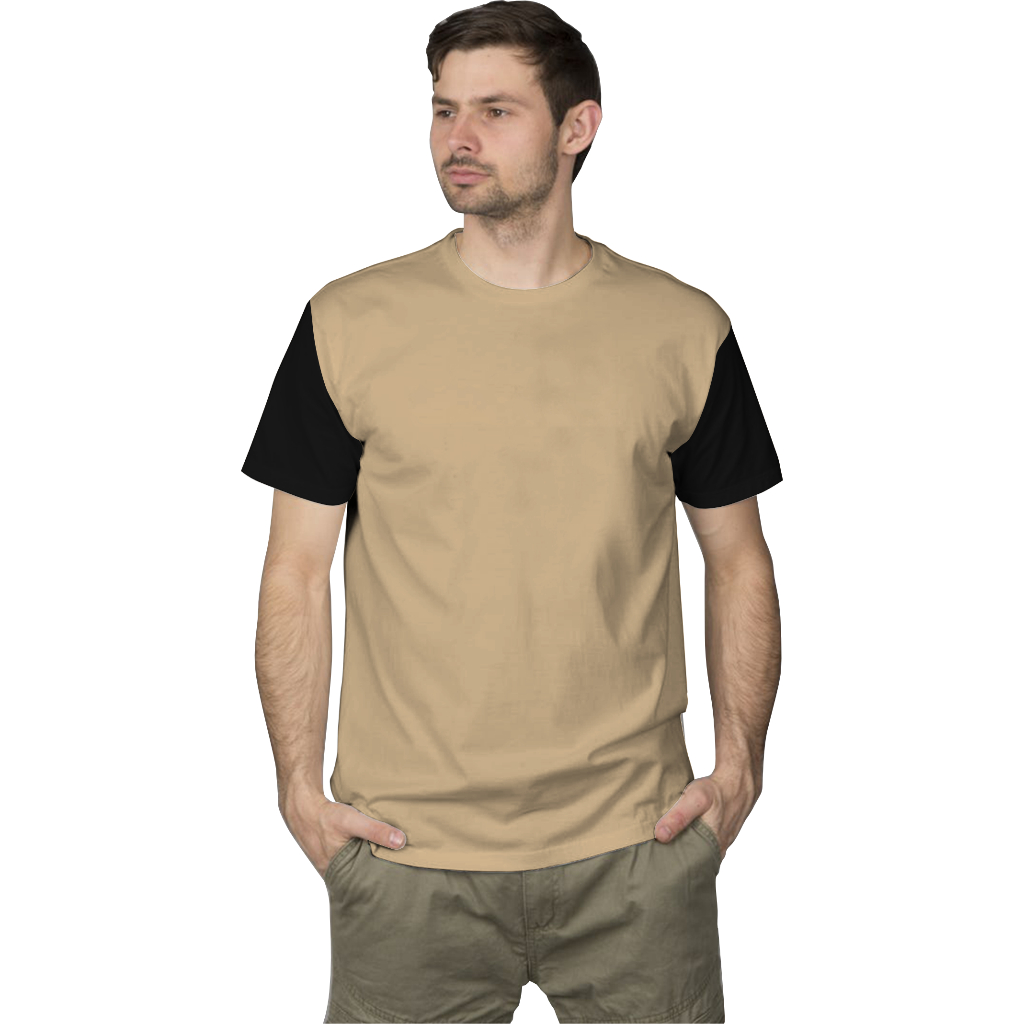 Kaos Polos Coklat Susu Pria Wanita Cotton Combed