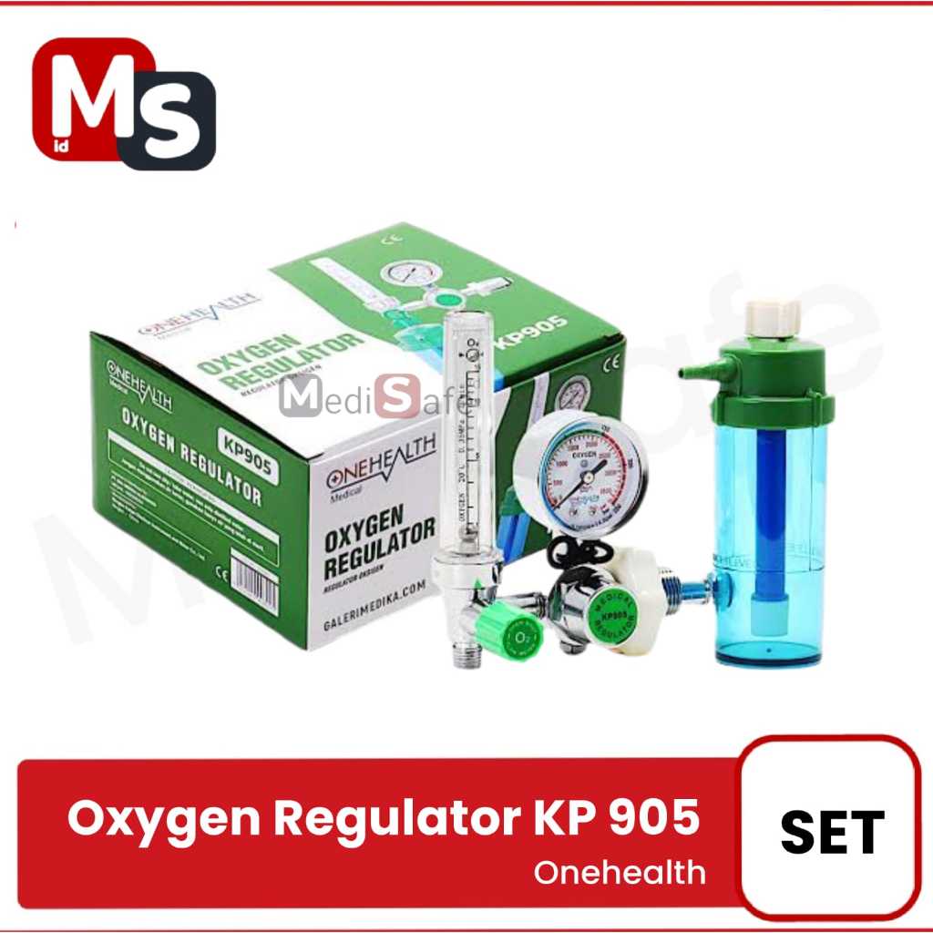 Regulator Oksigen Medis Lengkap Satu Set