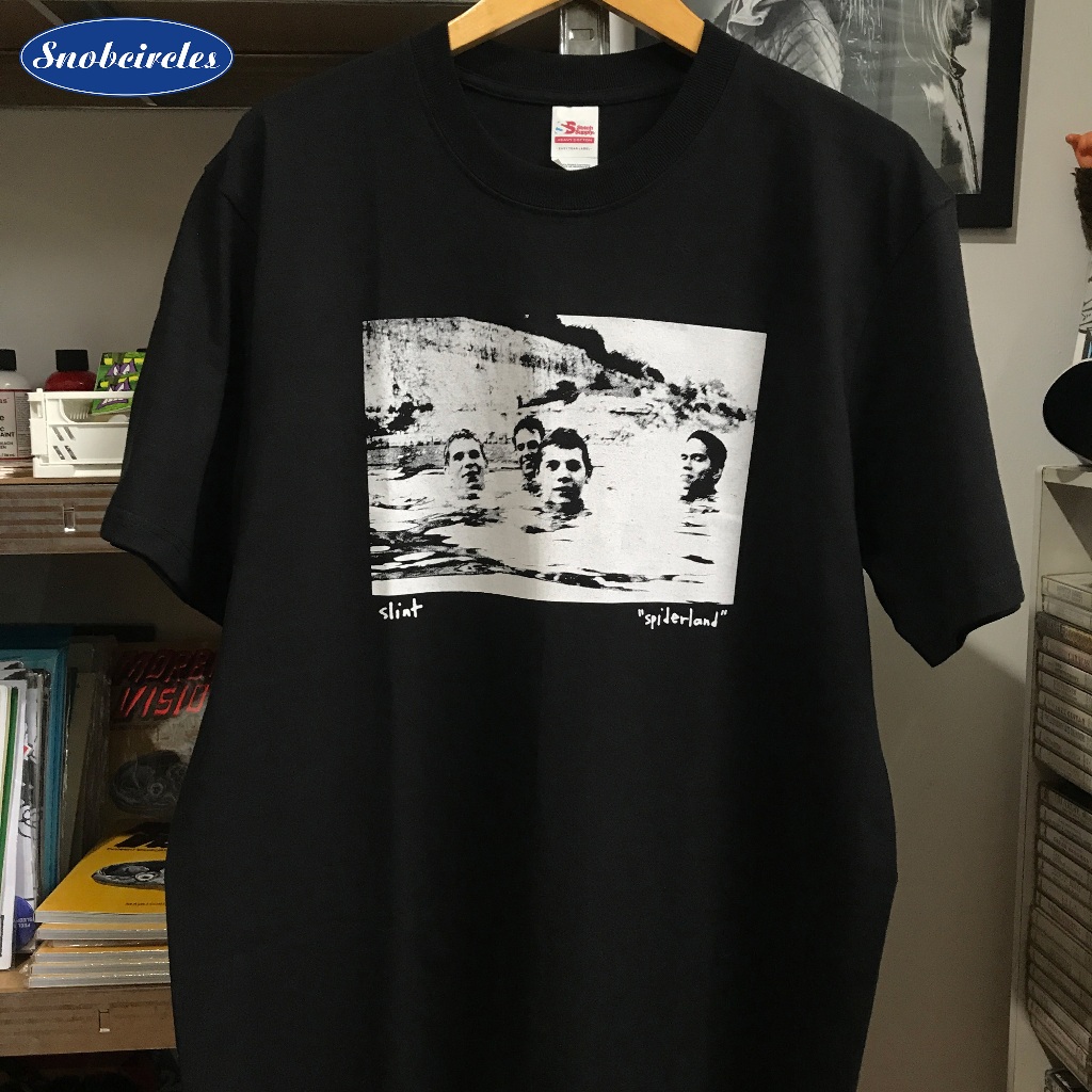 Kaos Band SLINT - SPIDERLAND T-Shirt Baju Band