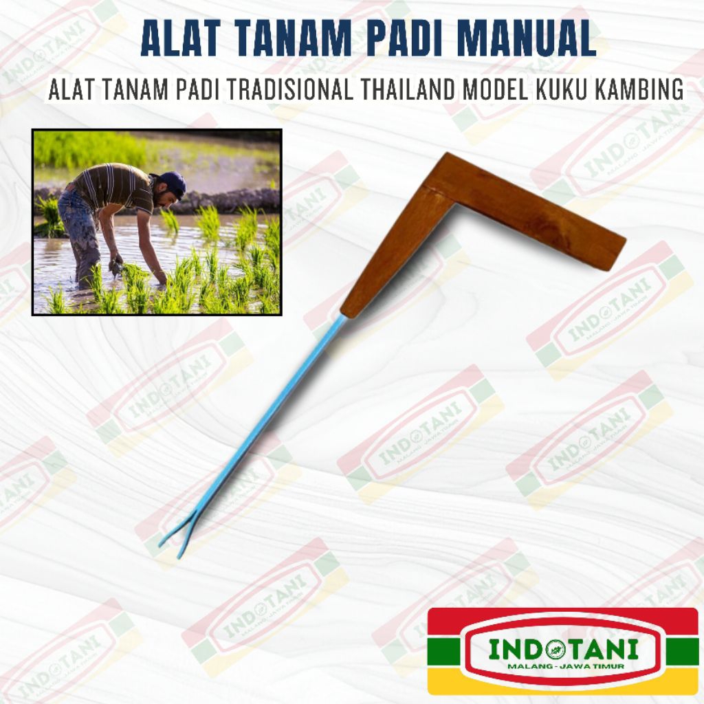 Alat Tanam Padi / Penanam Padi Manual / Alat Tanam Padi model kuku kambing