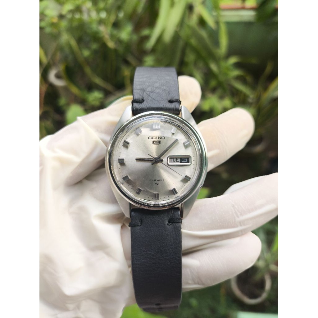 (Harga Net) Jam Tangan Seiko 5 Automatic 5126-8060 Original Vintage Rare Mesin Power Reserve Bagus A