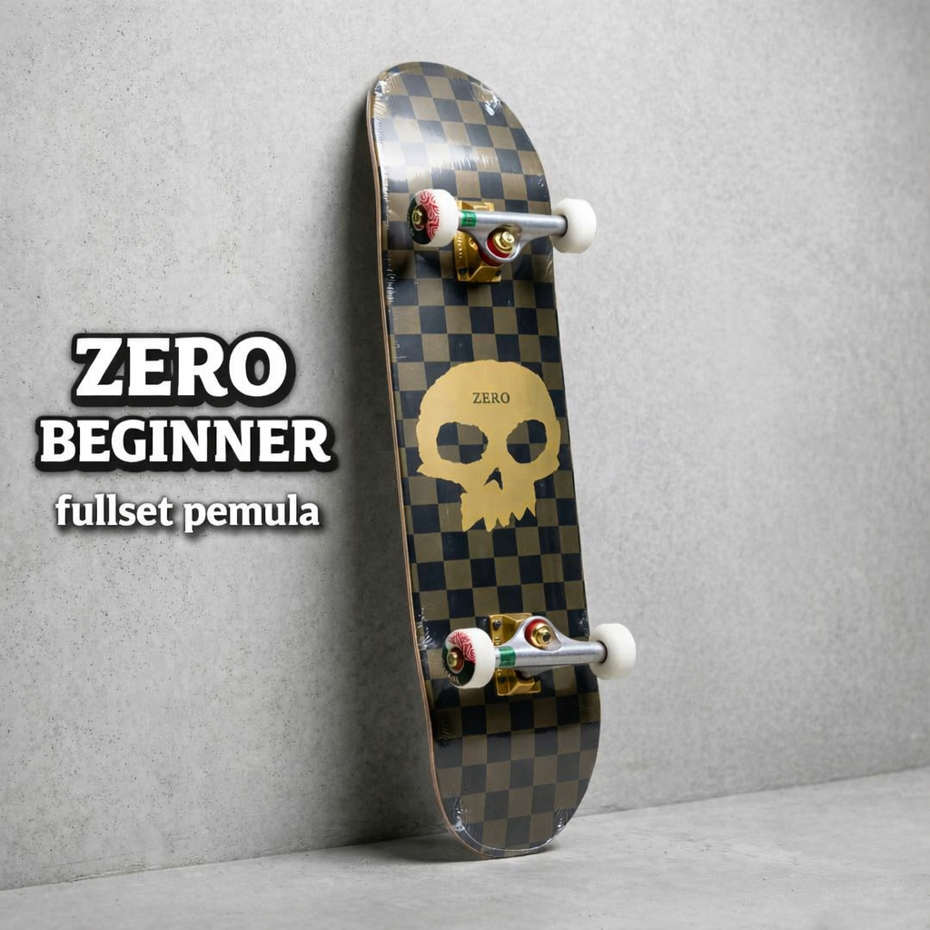ZERO Skateboard complete fullset Komplit beginners pemula