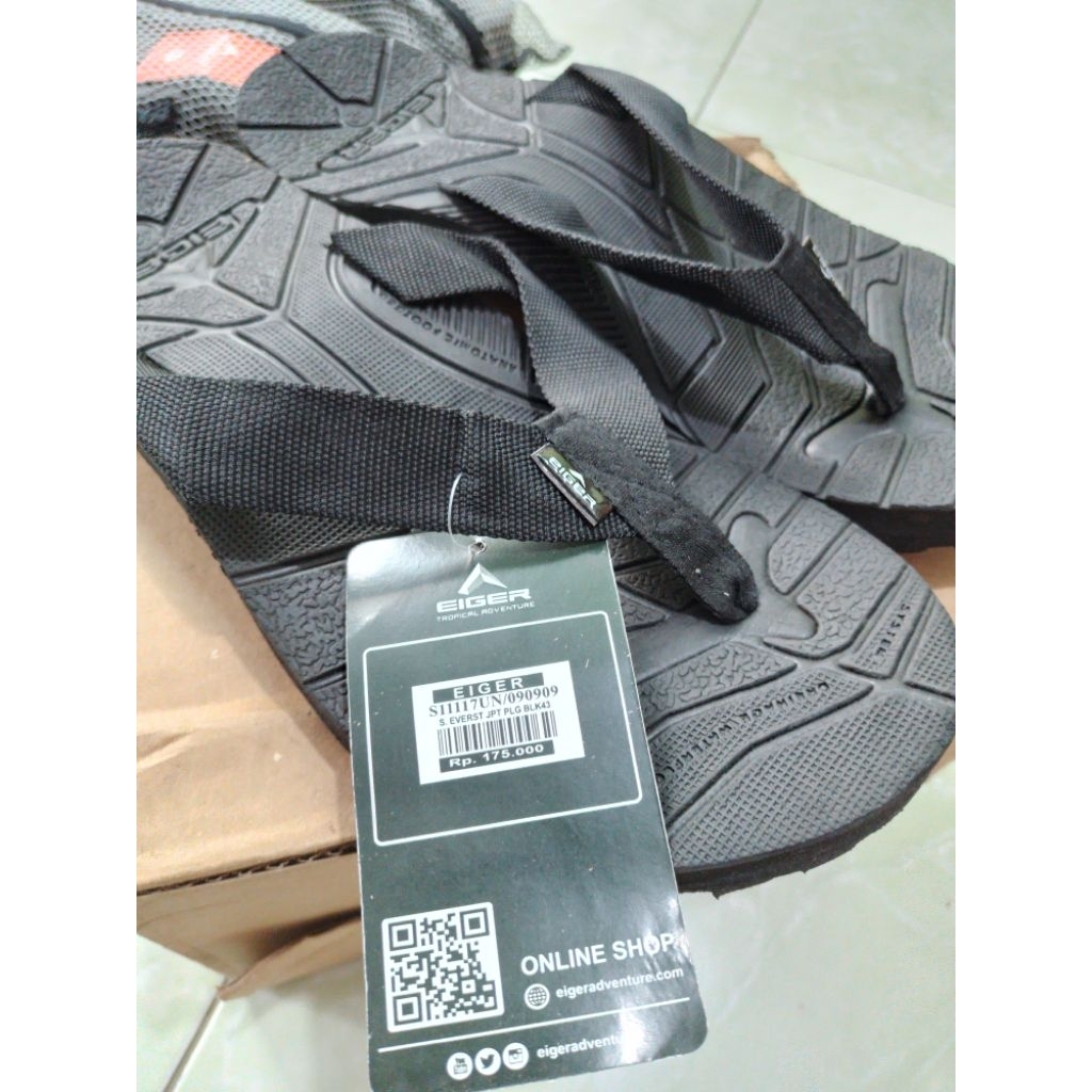 Sandal Gunung Eiger 100% Original Bisa Cek Barcode