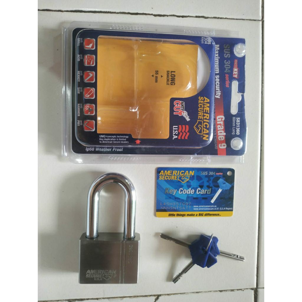 Gembok American Secure (ori)