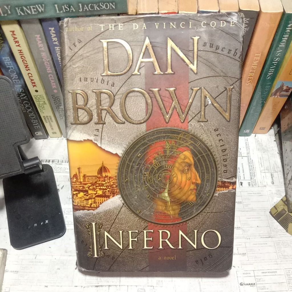 Mas Joko - Second Book Novel Dan Brown Inferno Original Hard Cover