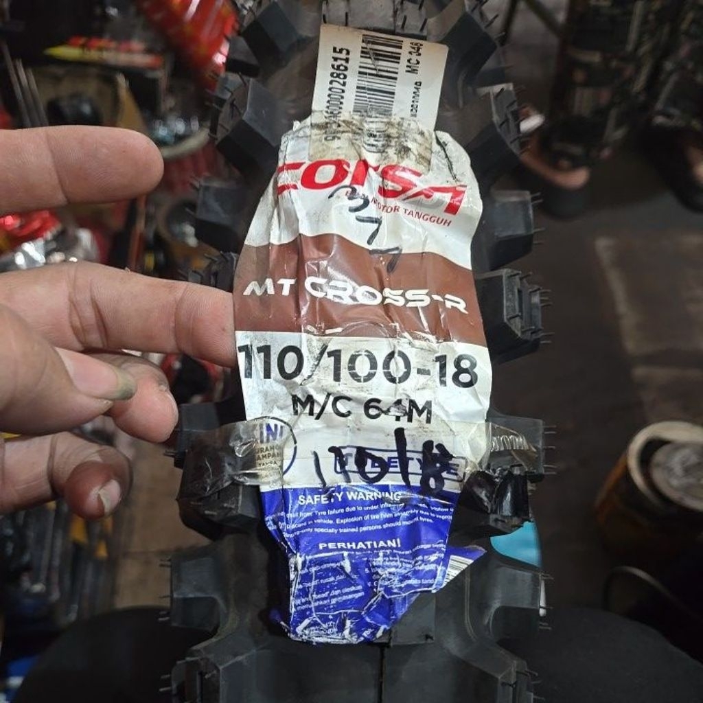 Ban Luar MT CROSS 110 100 x 18 CORSA