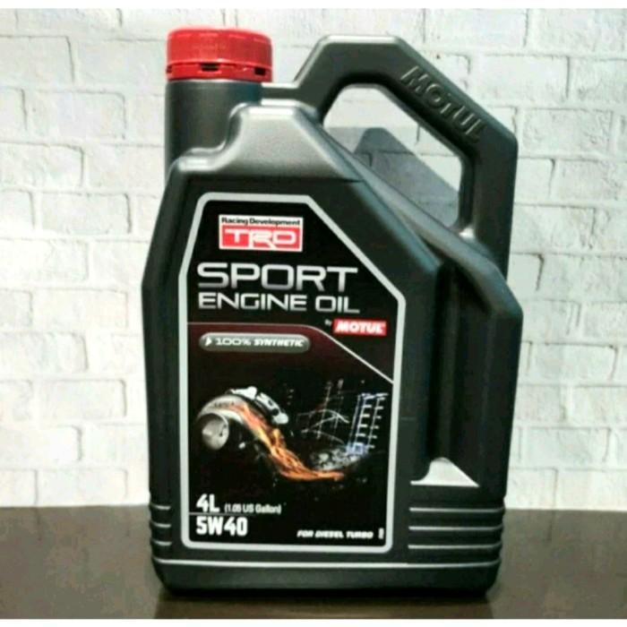 Oli motul Trd Sport 5w40 diesel 4 Liter