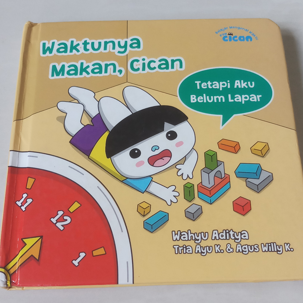 Board book - Buku Waktunya Makan Cican