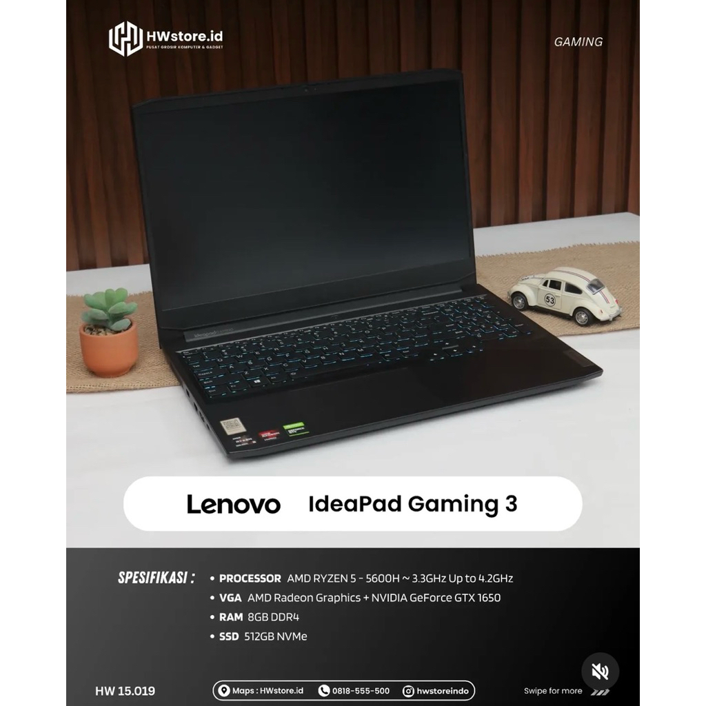 LENOVO IdeaPad Gaming 3 - 15ACH6