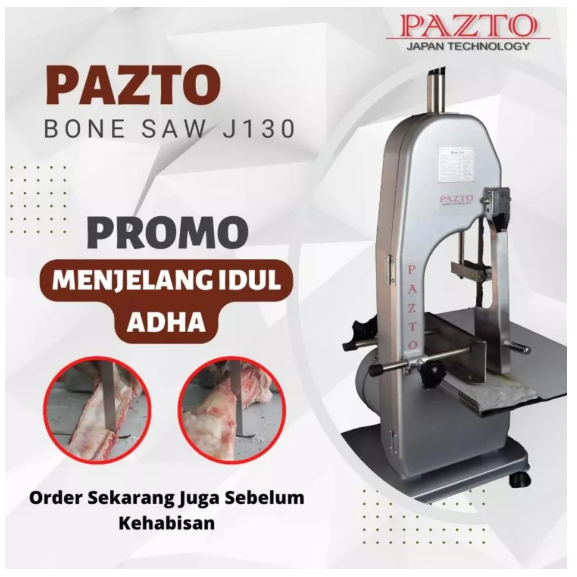 MESIN BONE SAW MTX-J130 PEMOTONG TULANG / DAGING BEKU BONESAW TERBAIK - J130