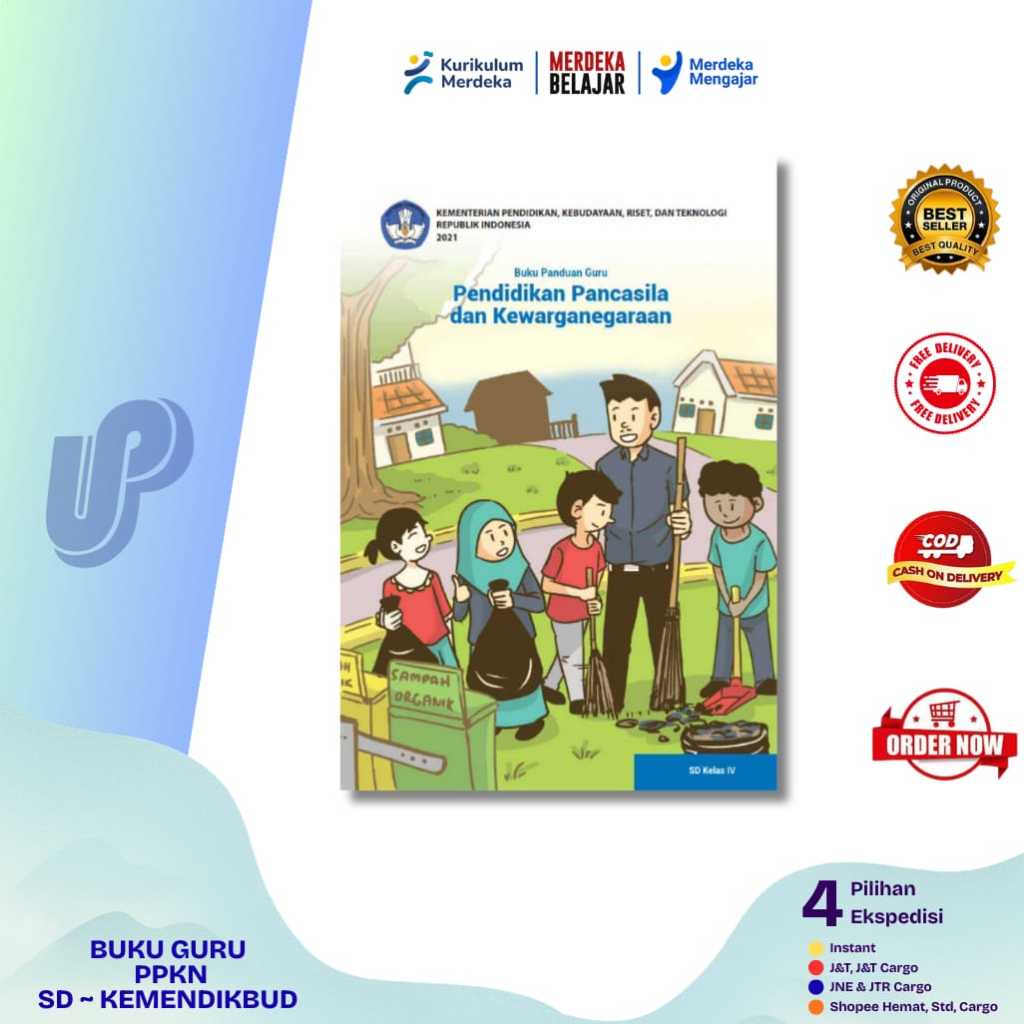 BUKU GURU PPKN KURIKULUM PENGGERAK-MERDEKA KELAS 4 SD/MI