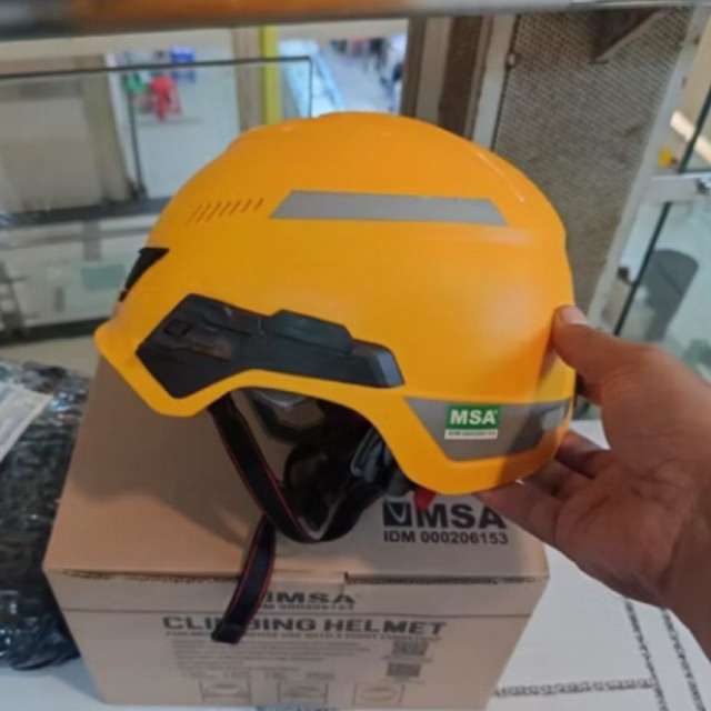 HELM SAFETY CLIMBING MSA/ HELM SAFETY PANJAT TEBING/ HELM SAFETY CLIMBING MURAH