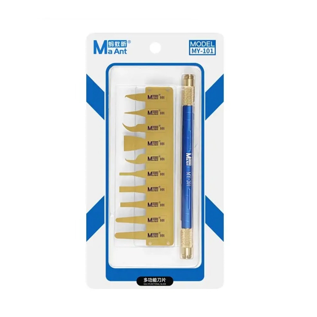 Pisau IC Set Ma Ant MY-101 Set Pisau IC Silver Original