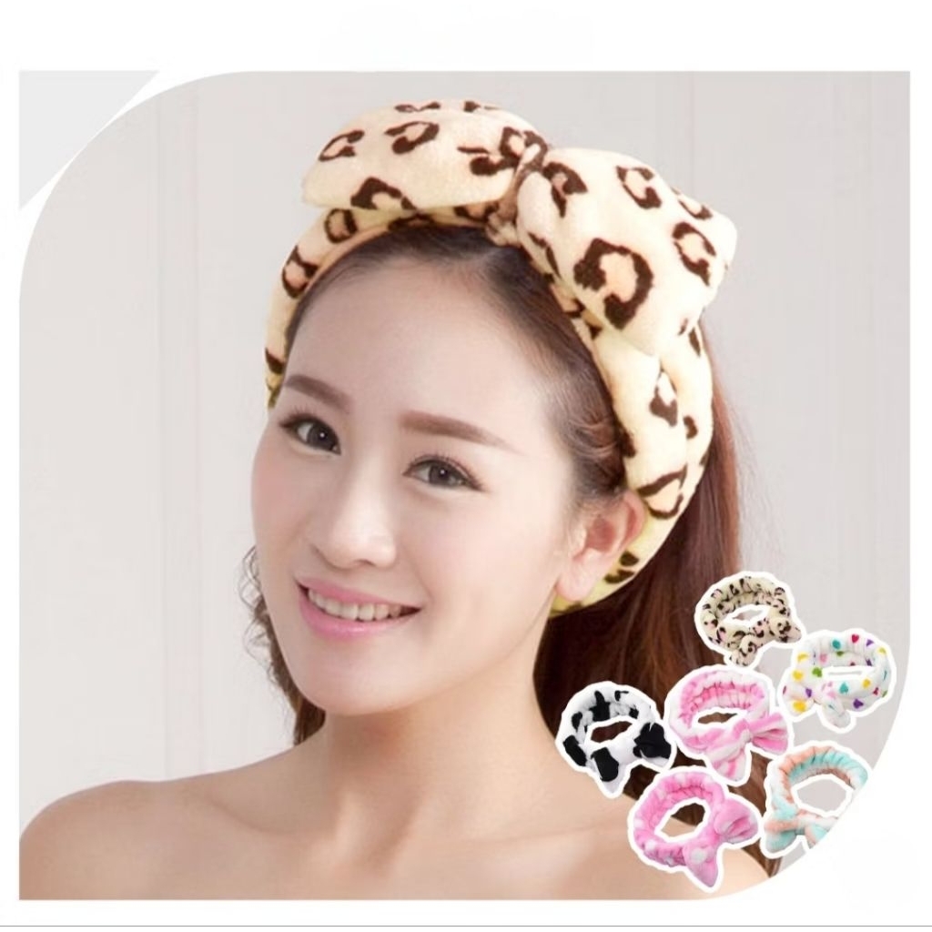 KDRACC-Grosir Lusinan Isi 12Pcs Bandana Rambut Bandana Makeup Bandana Brudu Bandana Pita Headband Ba