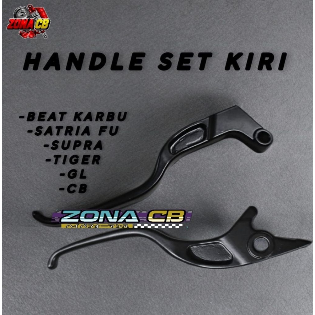 HANDLE KANAN KIRI MODEL RCB / HANDLE KOPLING DAN REM CB GL SUPRA SATRIA FU BEAT TIGER