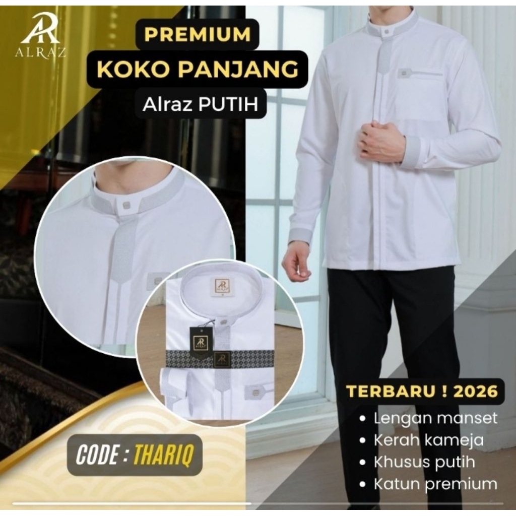 THARIQ KOKO ALRAZ PREMIUM LENGAN PANJANG MANSET