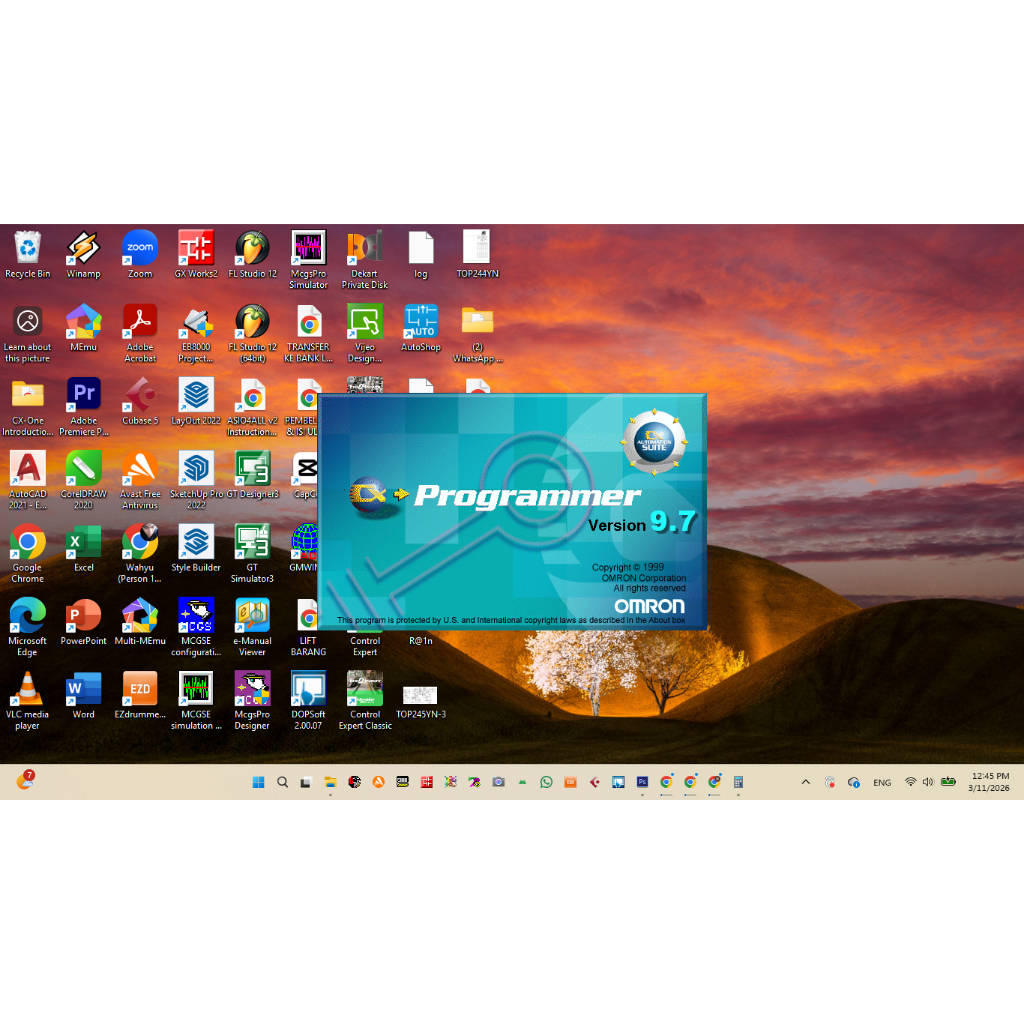 CX ONE SOFTWARE PROGRAMMING PLC OMRON