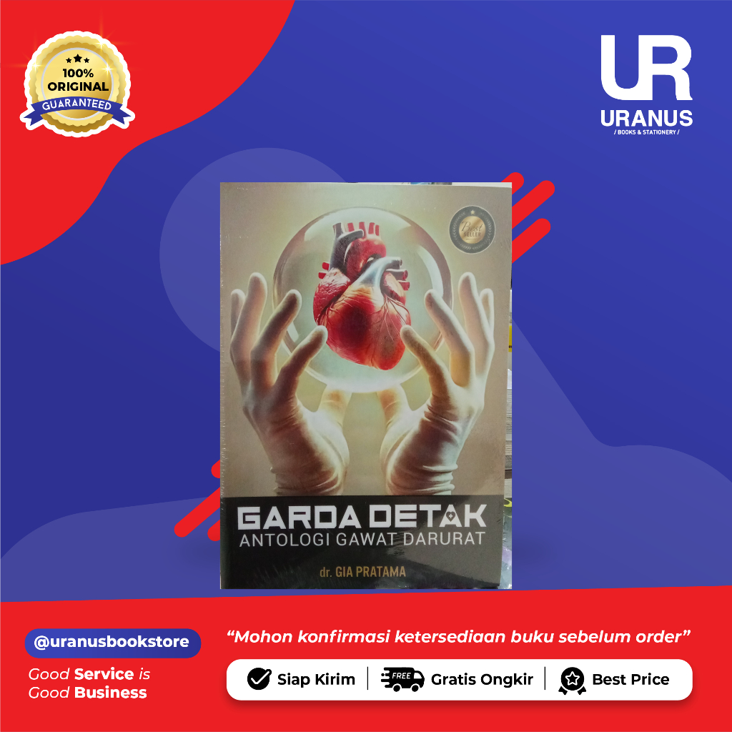 Garda Detak: Antalogi Kisah Nyata IGD - Softcover Toko Buku Uranus Surabaya