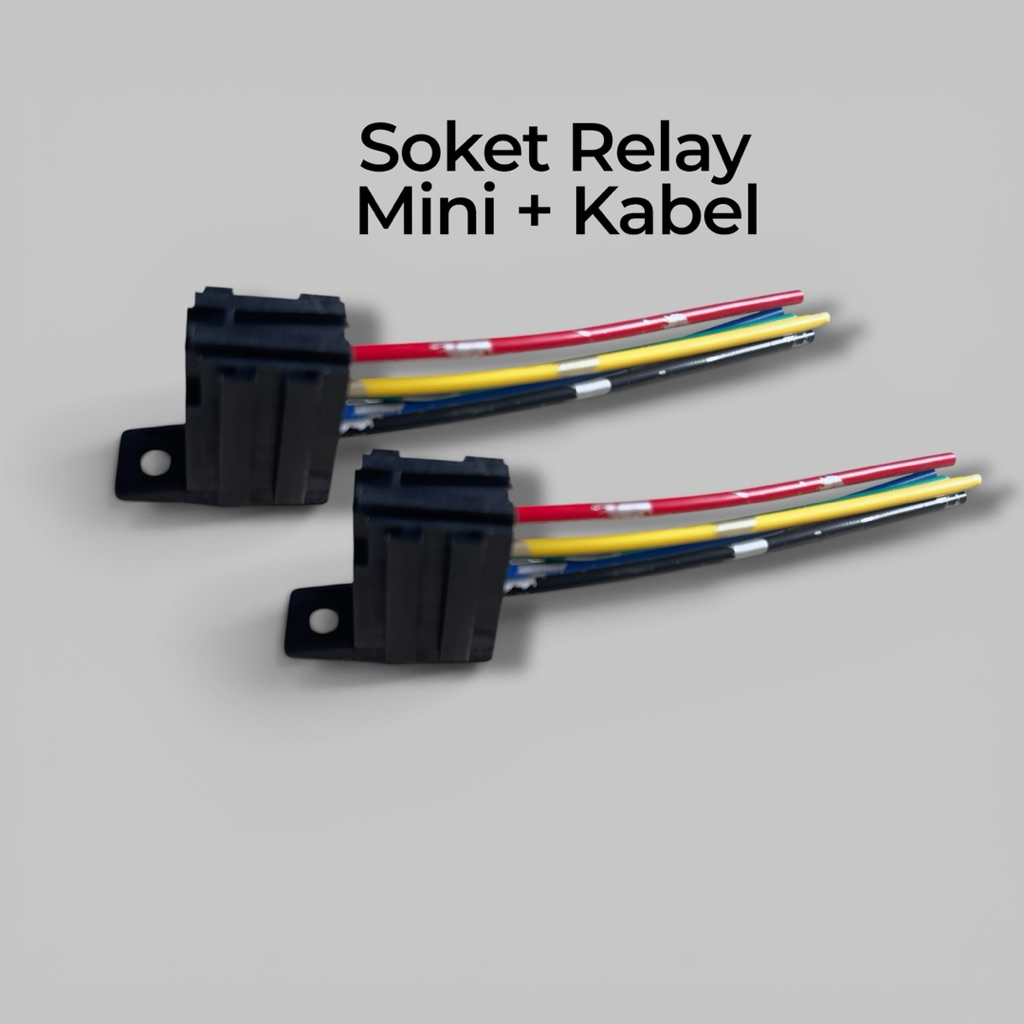 Soket relay mini +kabel
