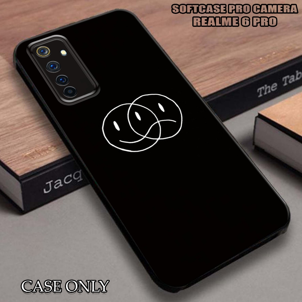 case realme 6 pro - casing realme 6 pro [ blck ] silikon realme 6 pro - kesing hp - casing hp  - cas