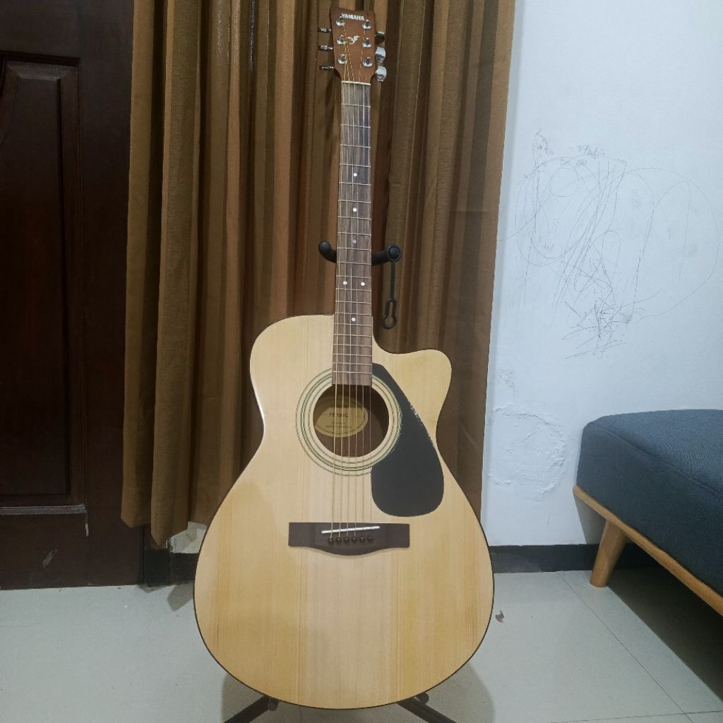 GITAR YAMAHA ORIGINAL FS100C BEKAS SECOND FS 100 C