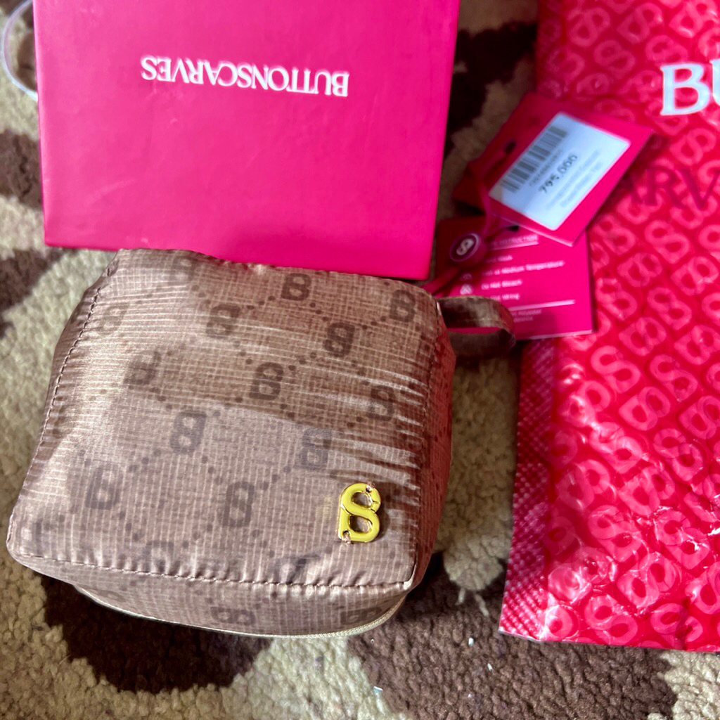 Buttonscarves Robe Mukena Monogram Capsule TAN | New