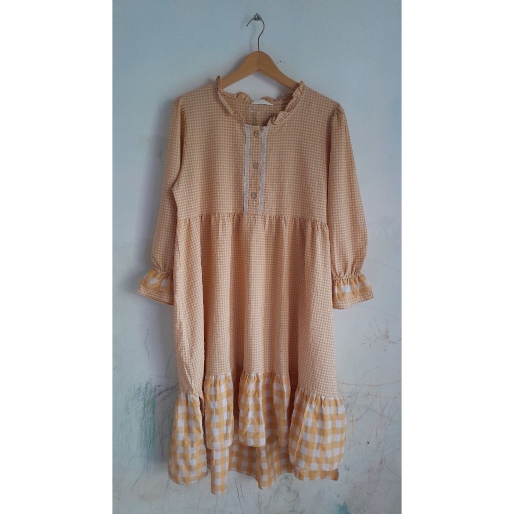 Dress Ullala/ dress ala gibli/ Dress cottagecore/ Dress katun ullala (BACA DISKRIPSI)