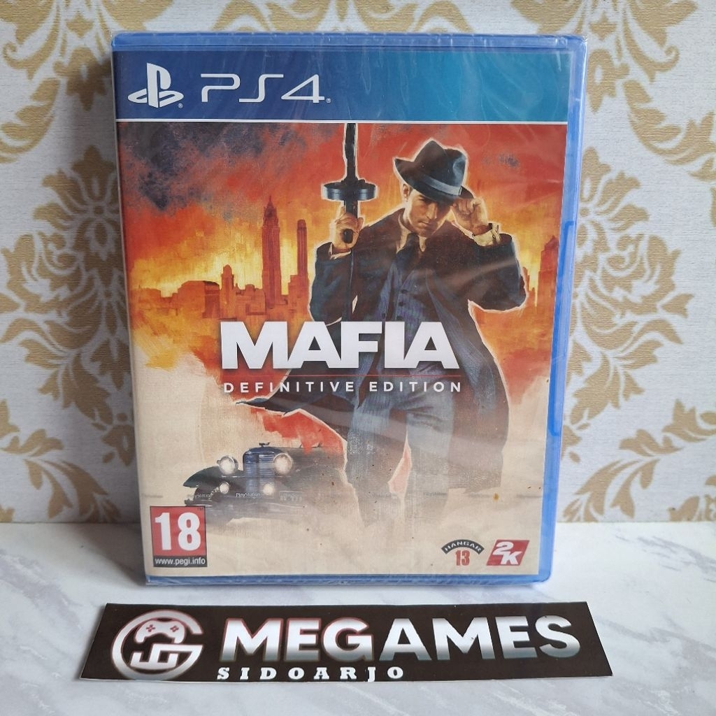 Kaset BD PS4 Mafia Definitive Edition - New/Segel